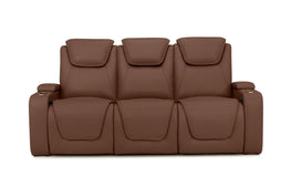 Seatcraft Vienna Sofa Italian Leather, Powered Headrest & Lumbar, Power Recline