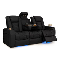 Seatcraft Anthem Sofa Italian Leather, Powered Headrest, Power Recline