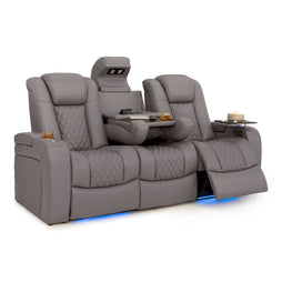 Seatcraft Anthem Sofa Italian Leather, Powered Headrest, Power Recline