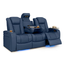 Seatcraft Anthem Sofa Italian Leather, Powered Headrest, Power Recline