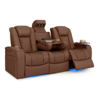 Seatcraft Anthem Sofa Italian Leather, Powered Headrest, Power Recline