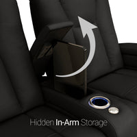 Serenity Leather BACKROW Home Theater Seating® Single Recliner