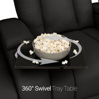 Serenity Leather BACKROW Home Theater Seating® Single Recliner