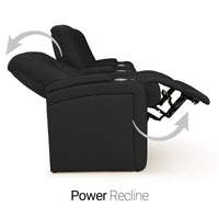 Serenity Leather BACKROW Home Theater Seating® Single Recliner