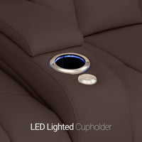 Serenity Leather BACKROW Home Theater Seating® Single Recliner