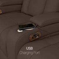 Serenity Leather BACKROW Home Theater Seating® Single Recliner