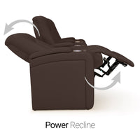 Serenity Leather BACKROW Home Theater Seating® Single Recliner