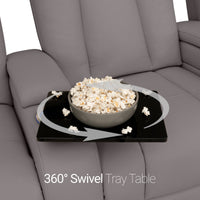 Serenity Leather BACKROW Home Theater Seating® Single Recliner