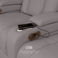Serenity Leather BACKROW Home Theater Seating® Single Recliner