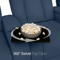 Serenity Leather BACKROW Home Theater Seating® Single Recliner