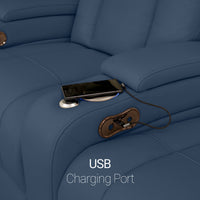 Serenity Leather BACKROW Home Theater Seating® Single Recliner