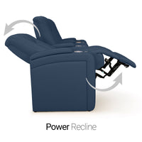Serenity Leather BACKROW Home Theater Seating® Single Recliner