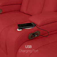 Serenity Leather BACKROW Home Theater Seating® Single Recliner