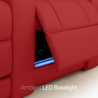 Serenity Leather BACKROW Home Theater Seating® Single Recliner