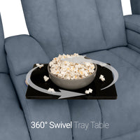 Serenity Leather BACKROW Home Theater Seating® Single Recliner