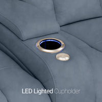 Serenity Leather BACKROW Home Theater Seating® Single Recliner