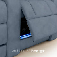 Serenity Leather BACKROW Home Theater Seating® Single Recliner