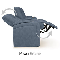 Serenity Leather BACKROW Home Theater Seating® Single Recliner