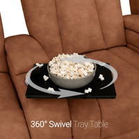 Serenity Leather BACKROW Home Theater Seating® Single Recliner
