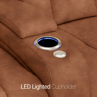 Serenity Leather BACKROW Home Theater Seating® Single Recliner