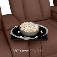 Serenity Leather BACKROW Home Theater Seating® Single Recliner