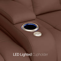 Serenity Leather BACKROW Home Theater Seating® Single Recliner