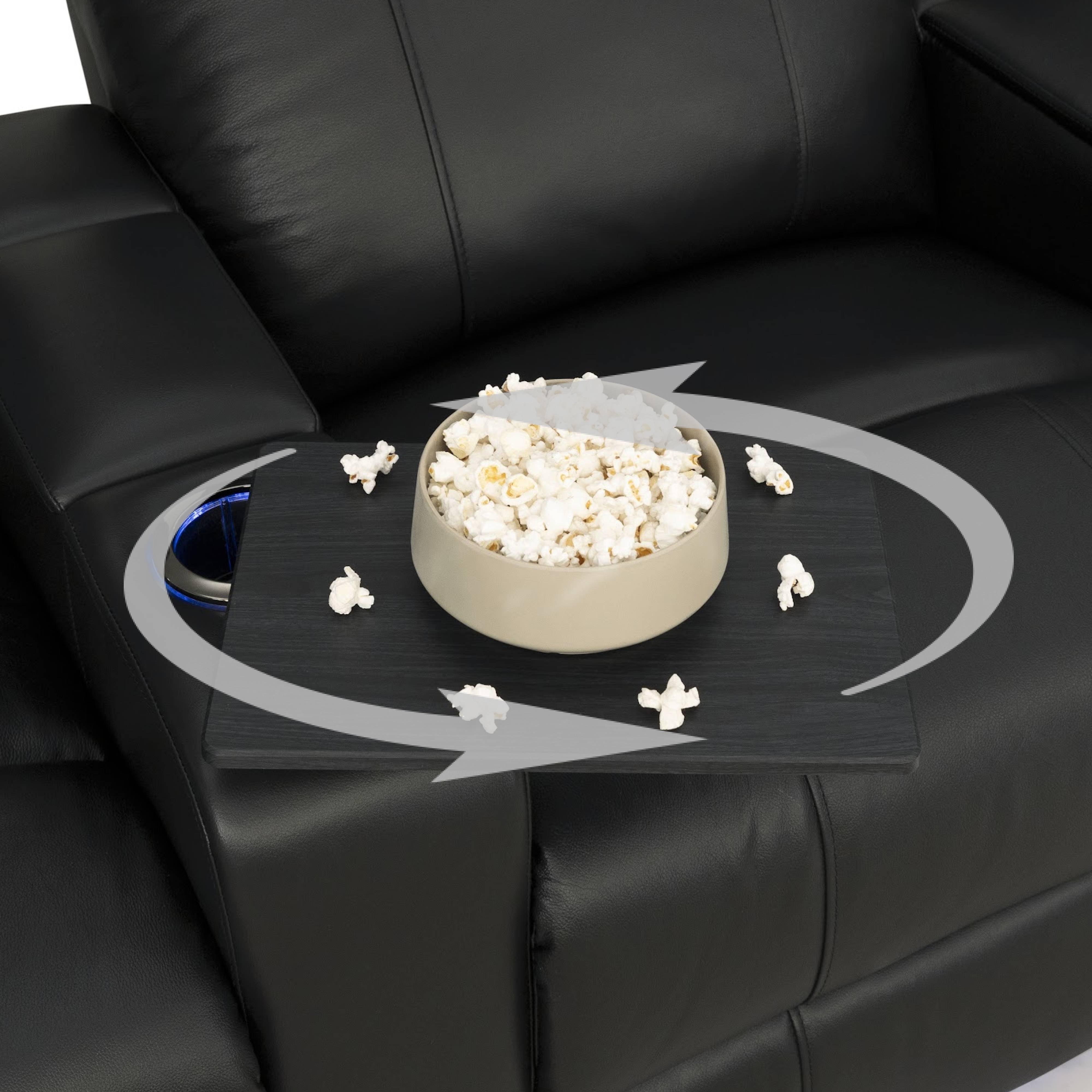 Seatcraft Julius Italian Leather Big & Tall Theater Seating