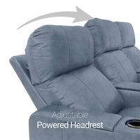 Julius Big & Tall Home Theater Seating Single Recliner