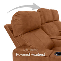 Julius Big & Tall Home Theater Seating Single Recliner