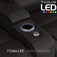 Equinox CoolZeroᵀᴹ Italian Leather BACKROW Theater Seating®