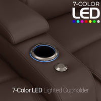 Equinox CoolZeroᵀᴹ Italian Leather BACKROW Theater Seating® Single Recliner