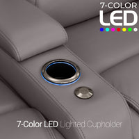 Equinox CoolZeroᵀᴹ Italian Leather BACKROW Theater Seating® Single Recliner