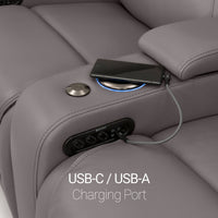 Equinox CoolZeroᵀᴹ Italian Leather BACKROW Theater Seating® Single Recliner