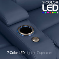 Equinox CoolZeroᵀᴹ Italian Leather BACKROW Theater Seating® Single Recliner