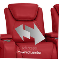 Equinox CoolZeroᵀᴹ Italian Leather BACKROW Theater Seating®
