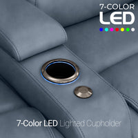 Equinox CoolZeroᵀᴹ Italian Leather BACKROW Theater Seating® Single Recliner