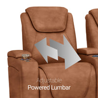 Equinox CoolZeroᵀᴹ Italian Leather BACKROW Theater Seating® Single Recliner