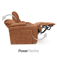 Equinox CoolZeroᵀᴹ Italian Leather BACKROW Theater Seating® Single Recliner