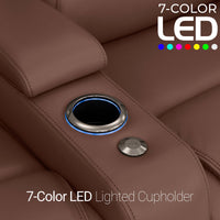 Equinox CoolZeroᵀᴹ Italian Leather BACKROW Theater Seating® Single Recliner