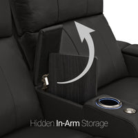 Monterey CoolZeroᵀᴹ Italian Leather Home Theater Seating Single Recliner