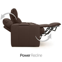 Monterey CoolZeroᵀᴹ Italian Leather Home Theater Seating Single Recliner