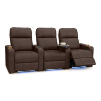 Monterey CoolZeroᵀᴹ Italian Leather Home Theater Seating