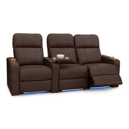 Monterey CoolZeroᵀᴹ Italian Leather Home Theater Seating