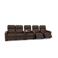 Monterey CoolZeroᵀᴹ Italian Leather Home Theater Seating