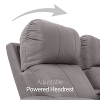 Monterey CoolZeroᵀᴹ Italian Leather Home Theater Seating Single Recliner