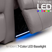 Monterey CoolZeroᵀᴹ Italian Leather Home Theater Seating Single Recliner
