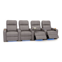 Monterey CoolZeroᵀᴹ Italian Leather Home Theater Seating