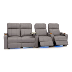 Monterey CoolZeroᵀᴹ Italian Leather Home Theater Seating