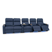 Monterey CoolZeroᵀᴹ Italian Leather Home Theater Seating