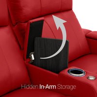 Monterey CoolZeroᵀᴹ Italian Leather Home Theater Seating